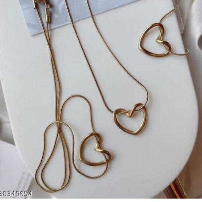 Golden Affection Pendant"