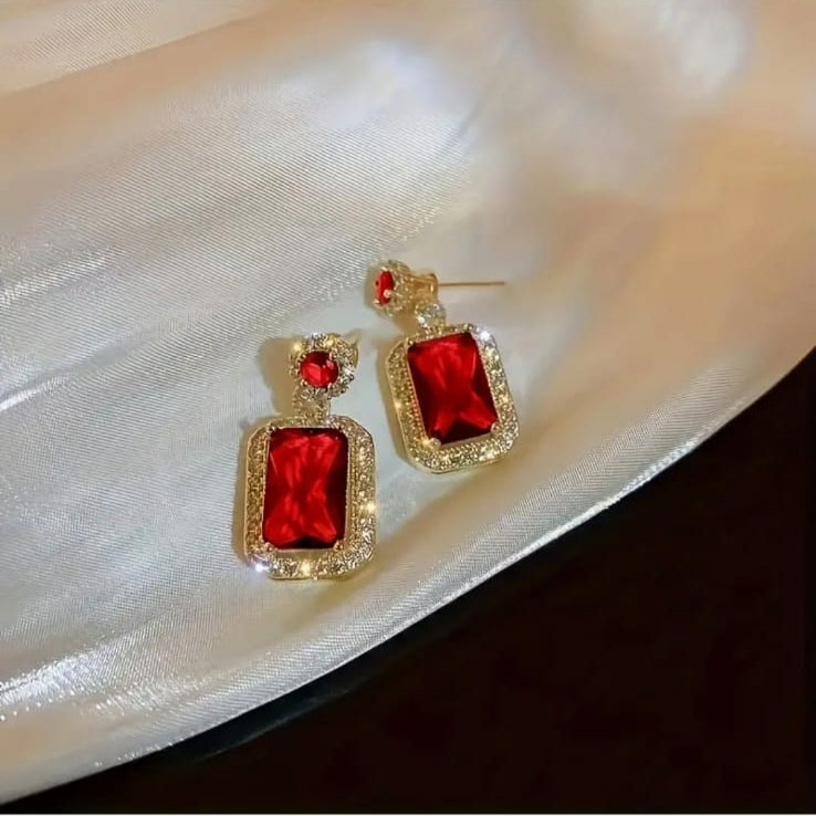 Crimson Spark Pendant