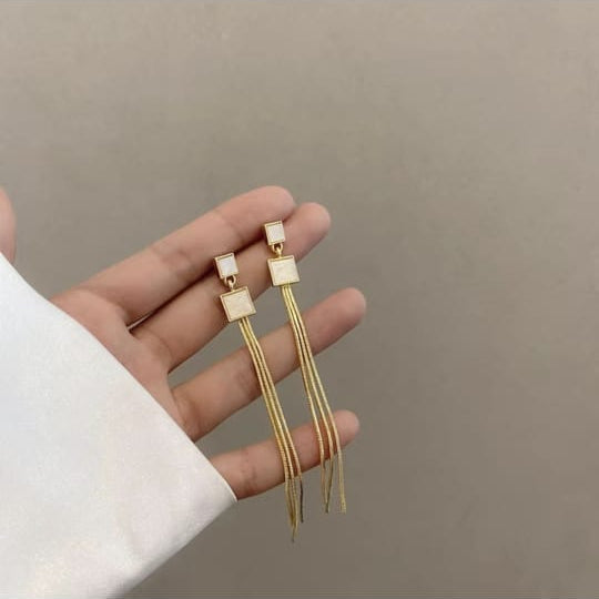 SquareDrape Earring