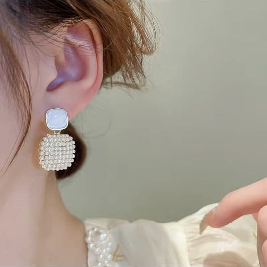 Squared Elegance Earrings