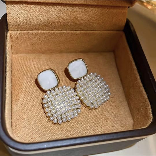 Squared Elegance Earrings
