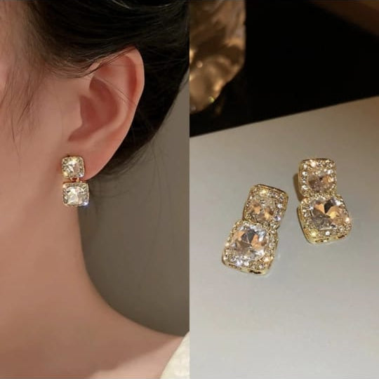 Starlit Crystal Earring