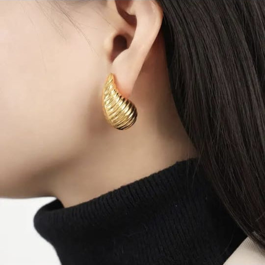 Golden Radiance Studs