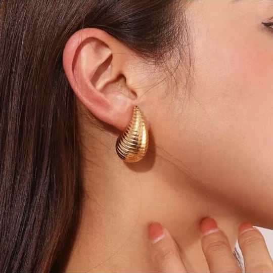 Golden Radiance Studs