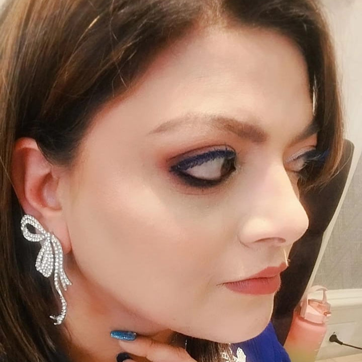 Glittering Serpent Earrings