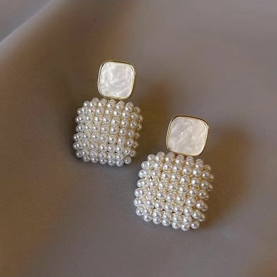 Squared Elegance Earrings