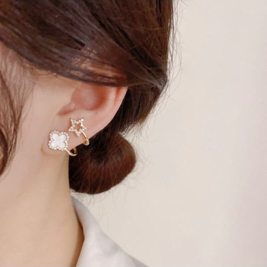 Celestial Clover Studs