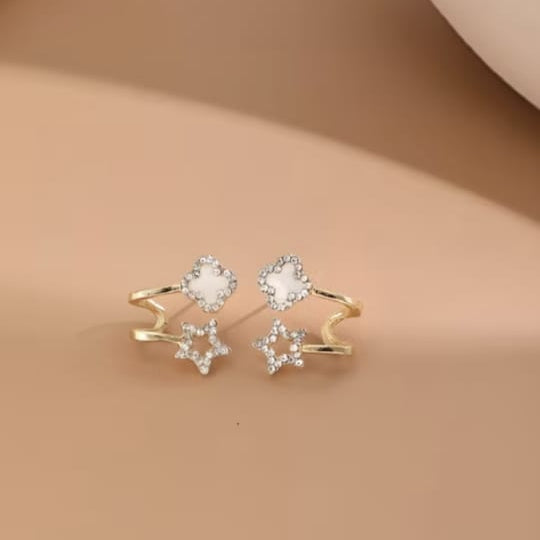 Celestial Clover Studs