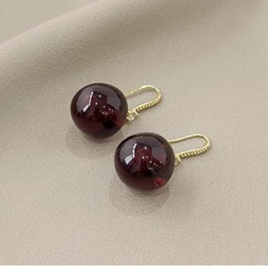 Dazzled Cherry Earring